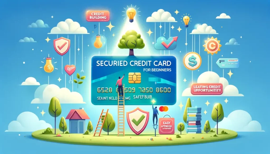benefits of secured credit cards for beginners, designed to be empowering and educational, suitable for a blog post about financial literacy