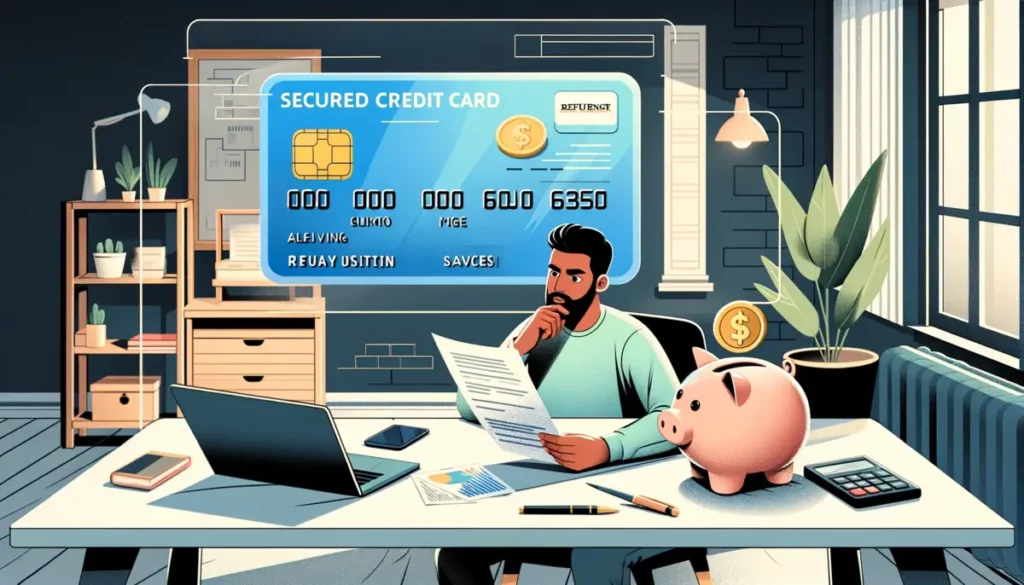 getting your money back from a secured credit card.