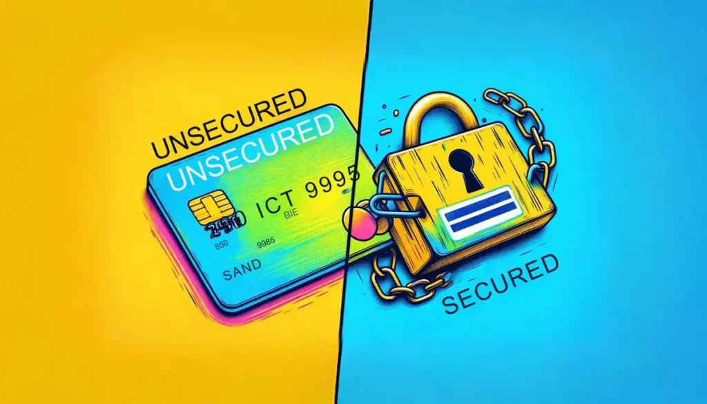Difference between Unsecured and Secured Credit Cards